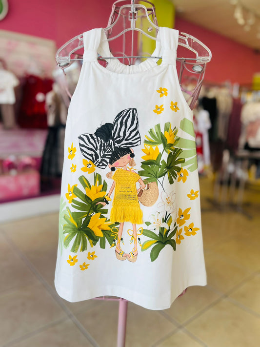 Fashion Monstera Dress