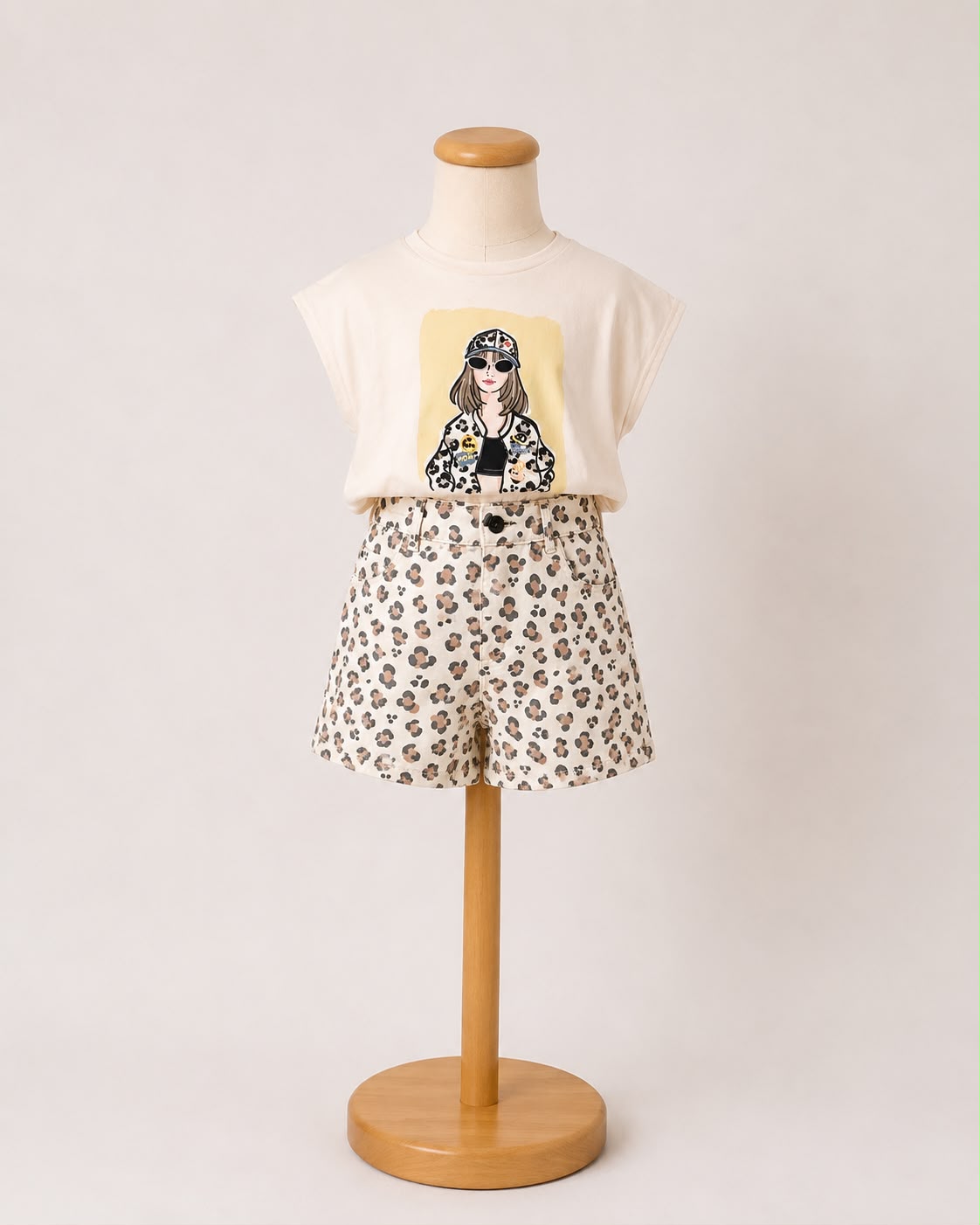 Wow Set ( High Waist Short)